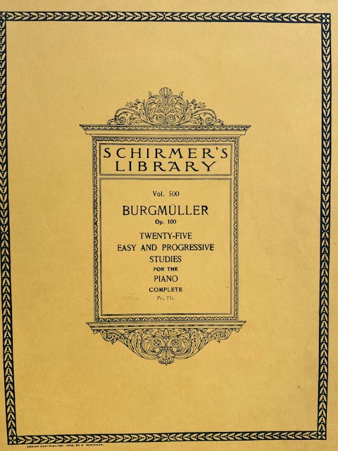 25 Easy and Progressive Studies Op. 100
