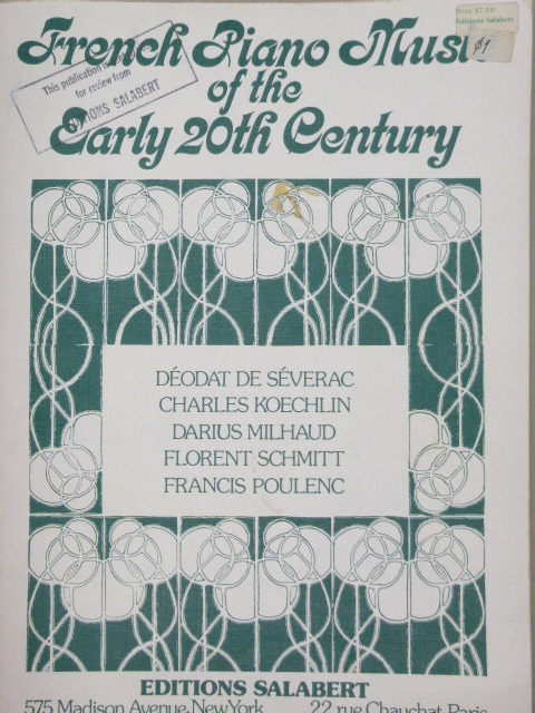 ALBUM: French Piano Music/Early 20th Century
