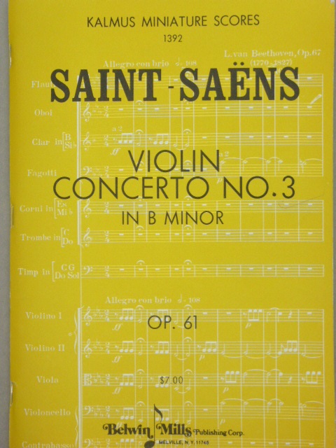 Violin Concerto No. 3 in B minor Op. 61