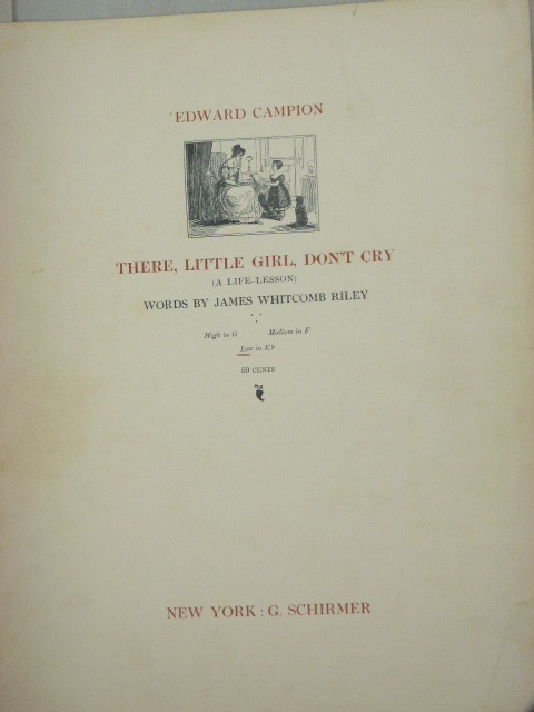 There, Little Girl, Don't Cry