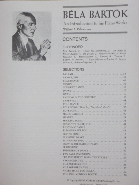 ALBUM: Introduction to his Piano Works