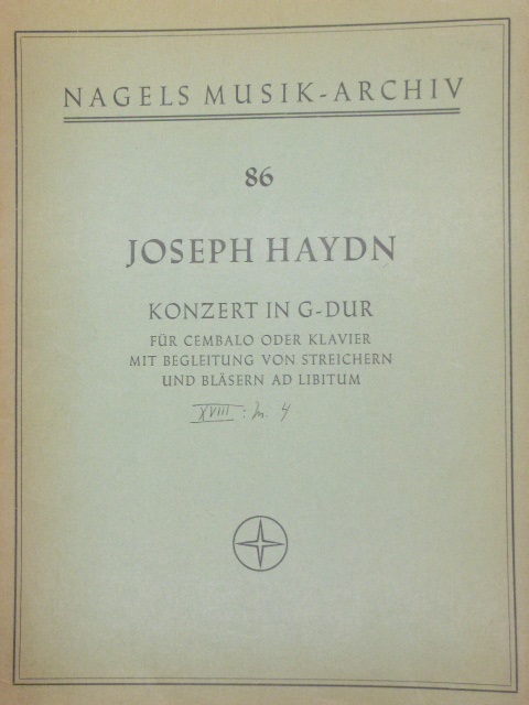 Second Concerto in G-Dur