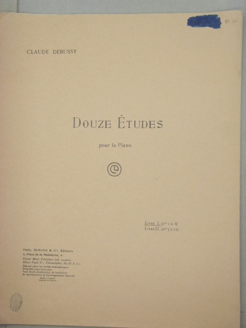 ALBUM: Douze Etudes (Nos. 1-6)