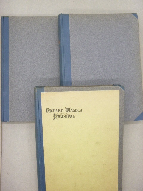 Parsifal (Full Score) 3 Volumes