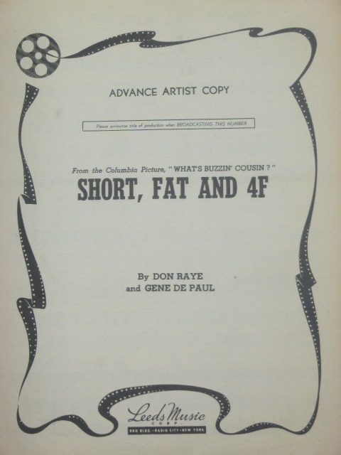 Short, Fat And 4F