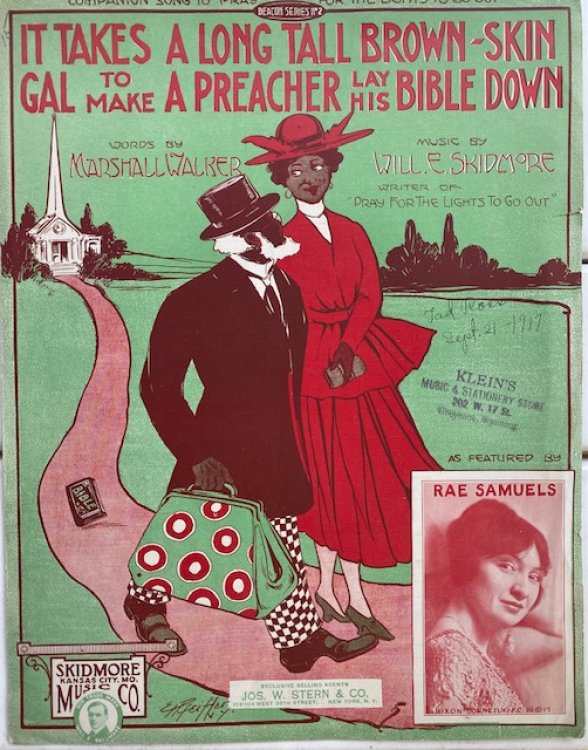 It Takes a Long Tall Brown-Skin Gal to Make a Preacher Lay His Bible Down