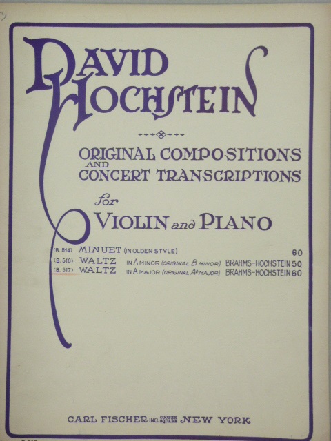 Waltz in A Major Op. 39