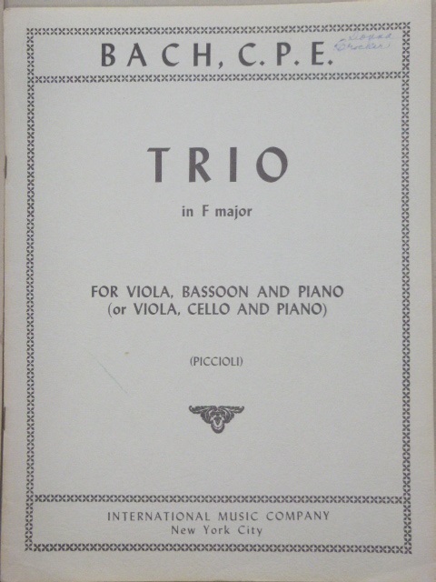 Trio in F Major