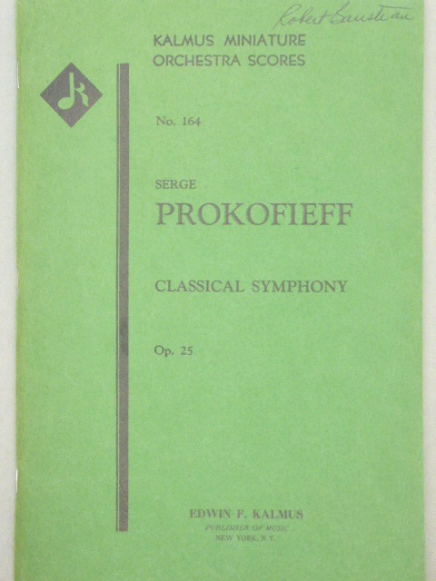 Classical Symphony Op. 25