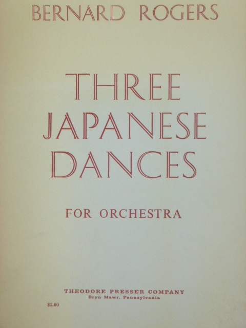 Three Japanese Dances