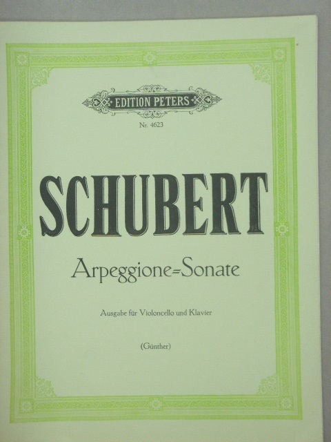 Arpeggione Sonata in A minor D.821