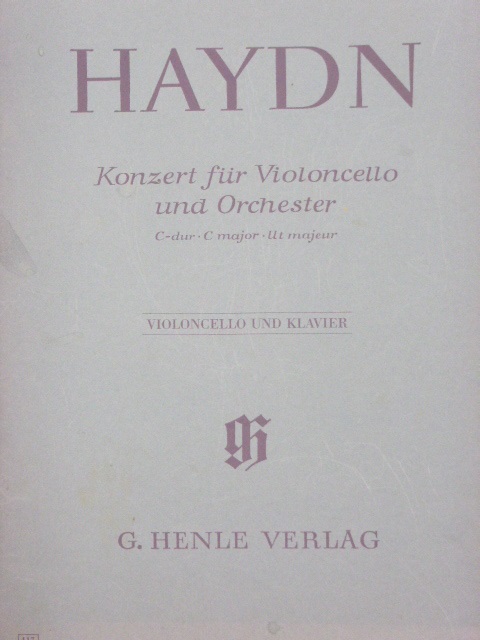 Concerto for Cello in C major Hob. VIIb:1