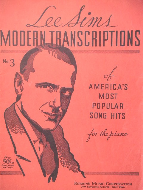 ALBUM: Lee Sims Modern Transcriptions No 3