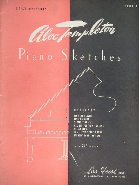 ALBUM: Alec Templeton Piano Sketches Book 1