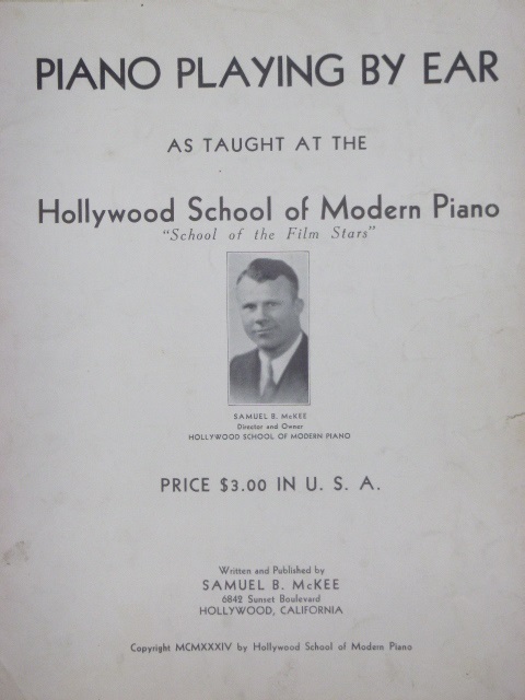 Piano Playing By Ear