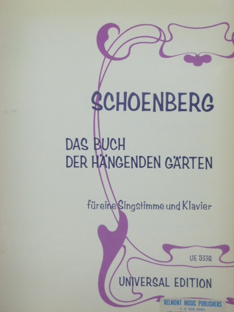 The Book of Hanging Gardens op. 15