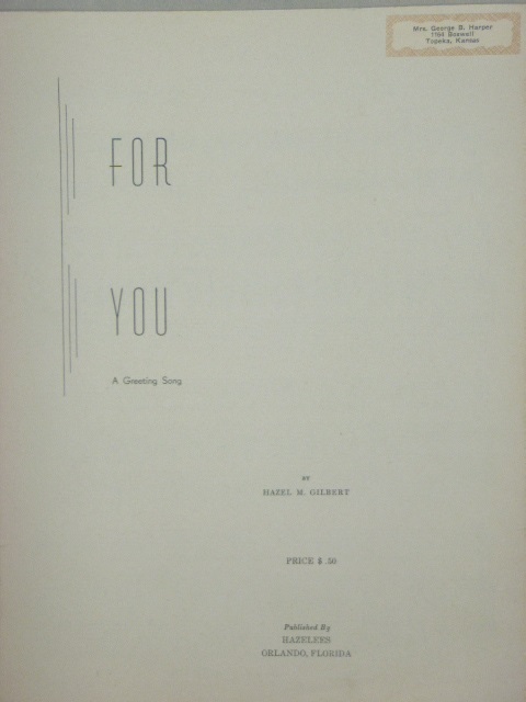 For You
