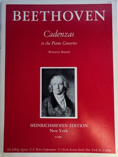 Cadenzas to the Piano Concertos