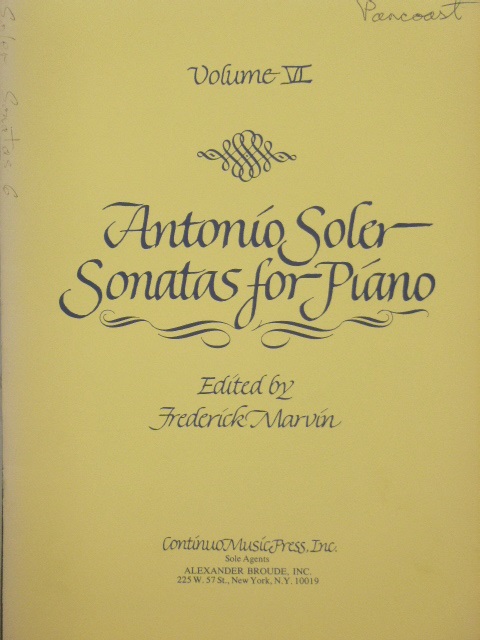 Sonatas for Piano Vol. 6