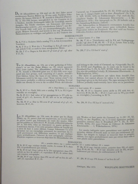 Albumblatter Op. 124