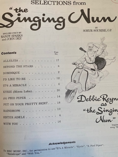 Vocal Selections: The Singing Nun