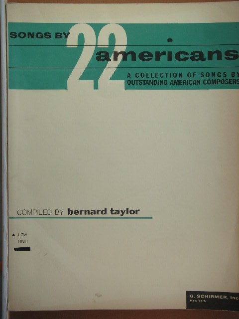 ALBUM: Songs by 22 americans