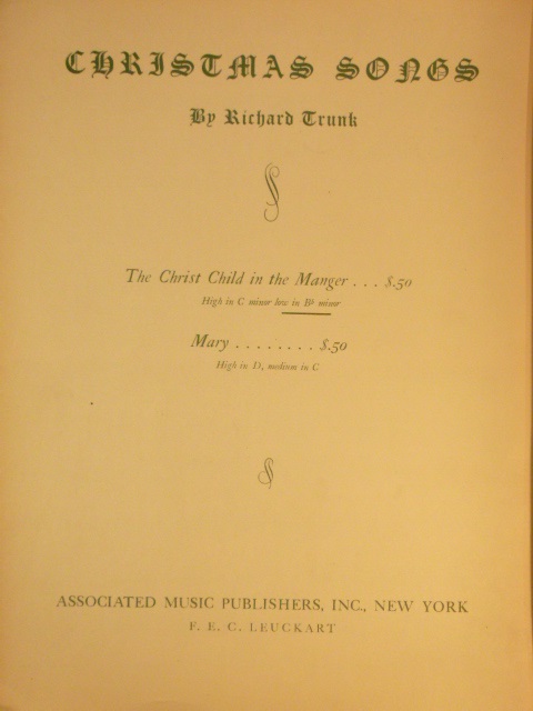 The Christ Child in the Manger