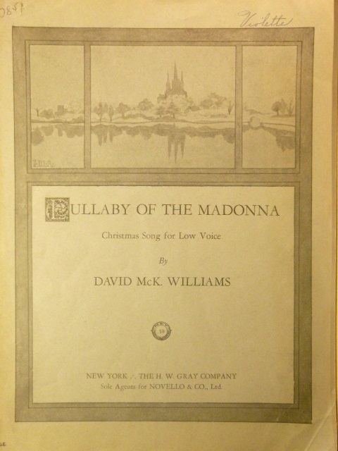 Lullaby Of The Madonna