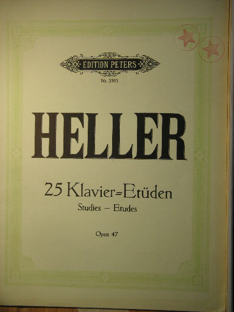25 Klavier Etuden, Op. 47