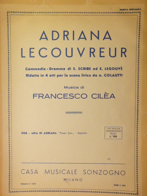 Poveri fiori (from Adriana Lecouvreur)
