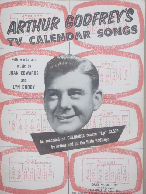 ALBUM: Arthur Godrey's TV Calendar Songs