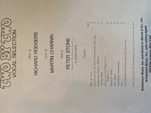 Vocal Selections: Two By Two