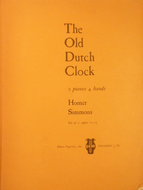 The Old Dutch Clock