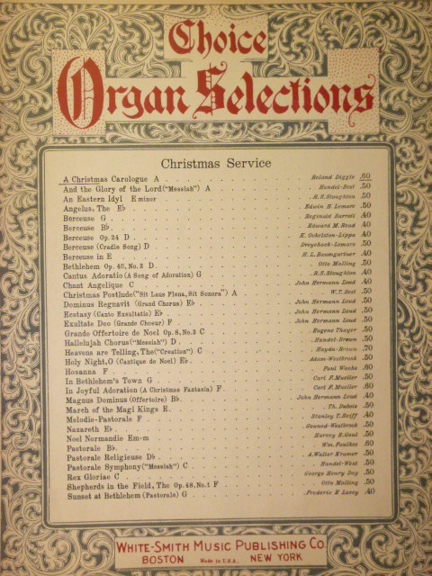 A Christmas Carologue