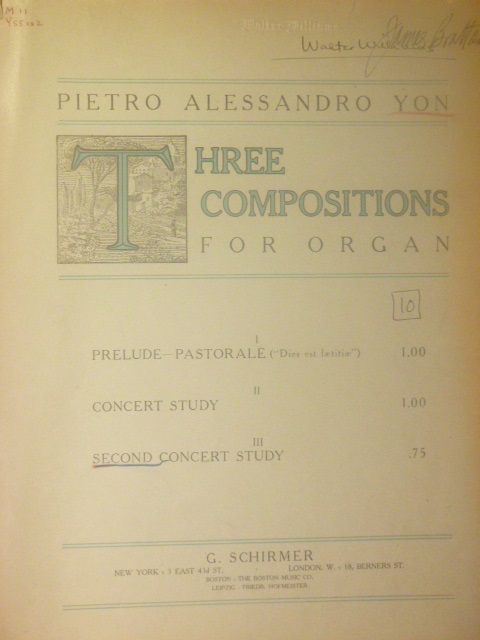 Second Concert Study