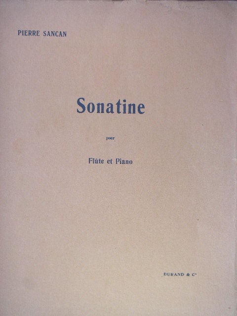 Sonatine for Flute and Piano
