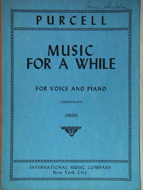 Music for a While