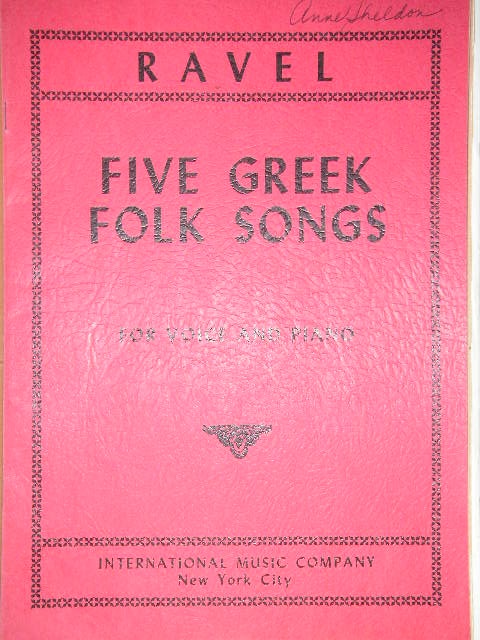 Five Greek Folk Songs