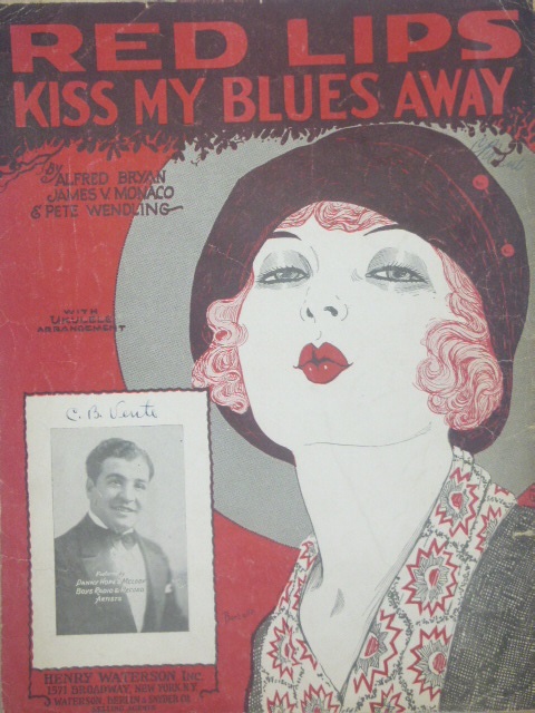Red Lips--Kiss My Blues Away