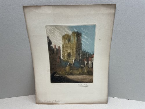 Vickers Valley ( hand color print )