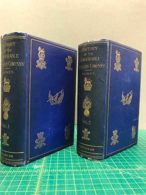 Image for THE HISTORY OF THE HONOURABLE ARTILLERY COMPANY ( Both Volumes ) THE HISTORY OF THE HONOURABLE ARTILLERY COMPANY ( Both Volumes )