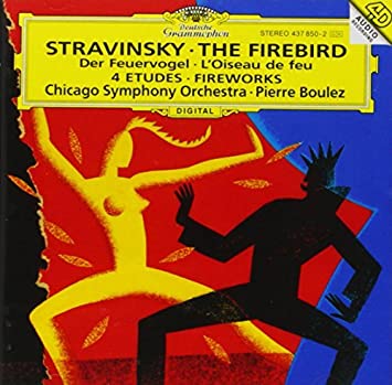 Stravinsky - The Firebird, 4 Etudes, Fireworks by Igor Stravinsky (1993-08-03)