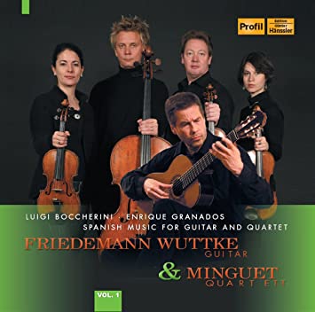 Spanish Music for Guitar & Quartet, Vol. 1