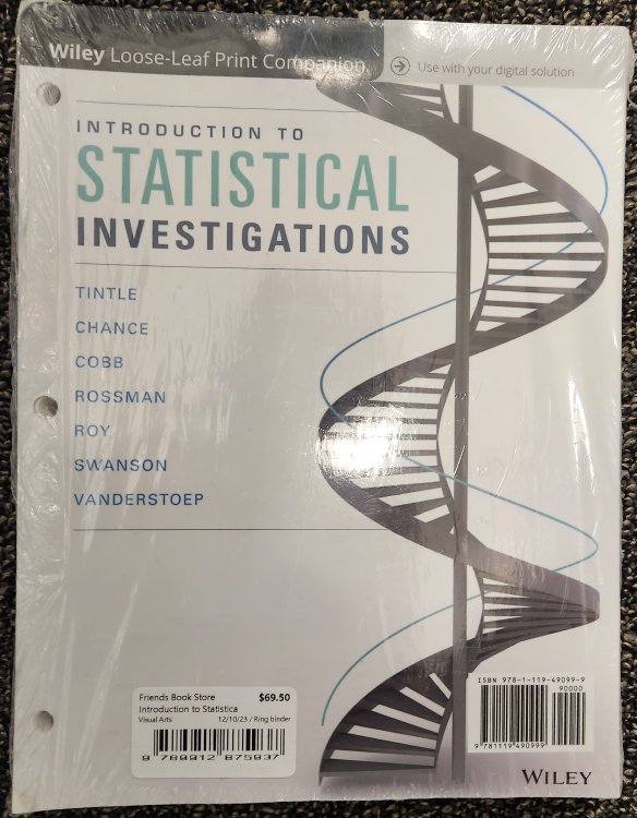 Image for Introduction to Statistical Investigations Introduction to Statistical Investigations