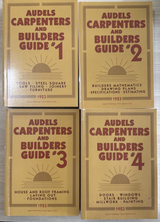 Image for Audels Carpenters and Builder Guide 1-4 Audels Carpenters and Builder Guide 1-4