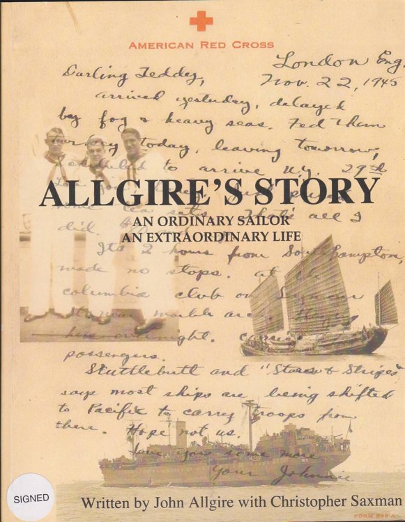 Image for ALLGIRE'S STORY: AN ORDINARY SAILOR AN EXTRAORDINARY LIFE ALLGIRE'S STORY: AN ORDINARY SAILOR AN EXTRAORDINARY LIFE