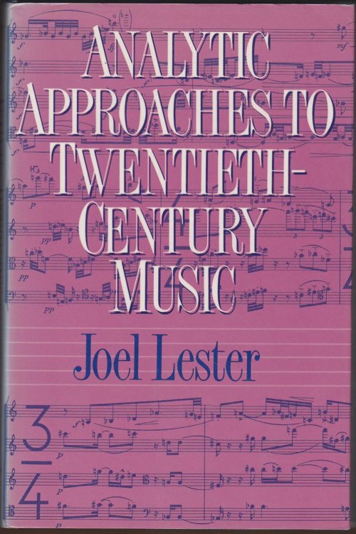 Image for ANALYTIC APPROACHES TO TWENTEITH-CENTURY MUSIC ANALYTIC APPROACHES TO TWENTEITH-CENTURY MUSIC