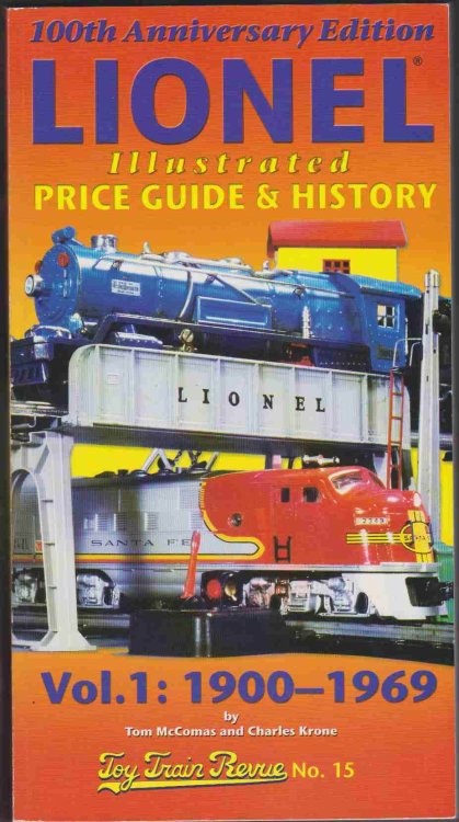 Image for LIONEL PRICE AND RARITY GUIDE 1901-1969, 2000 Edition LIONEL PRICE AND RARITY GUIDE 1901-1969, 2000 Edition