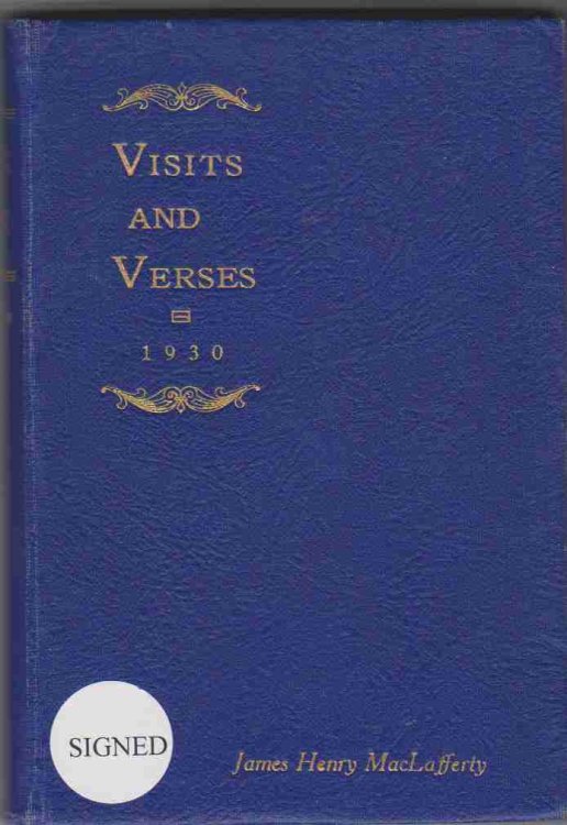 Image for VISITS AND VERSES Containing VISITS AND VERSES Containing