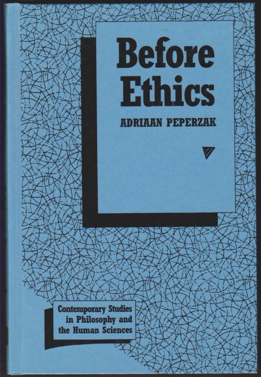 Image for BEFORE ETHICS BEFORE ETHICS